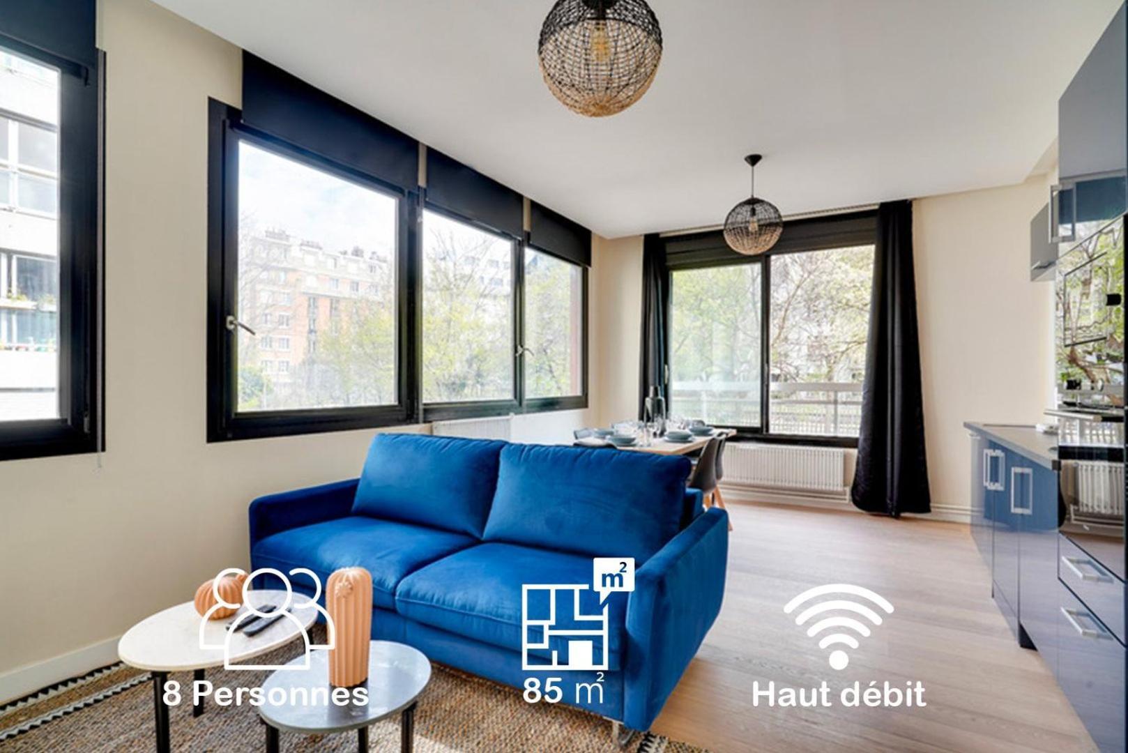 186 Suite Six - Superb Apartment In パリ エクステリア 写真